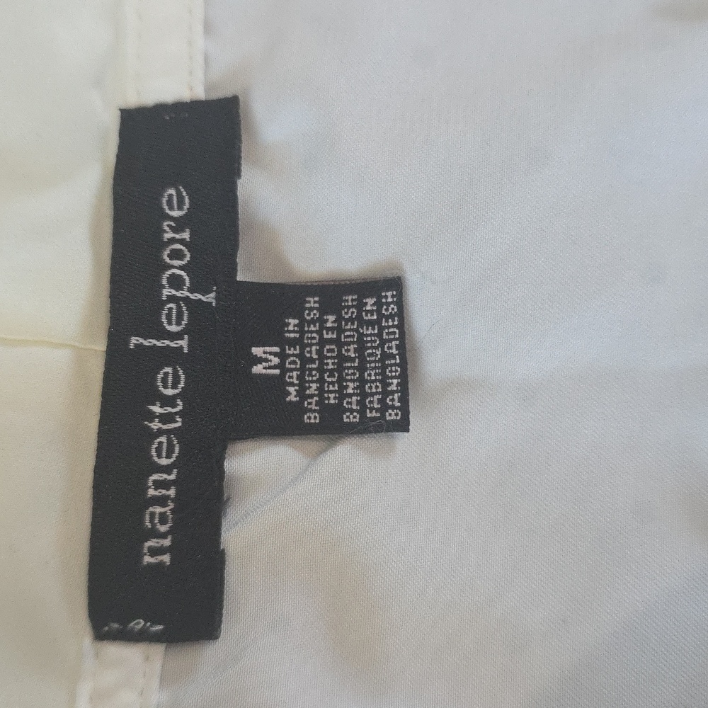 NWT Nanette Lepore Cream Microdot Women's Robe - Picture 3 of 4